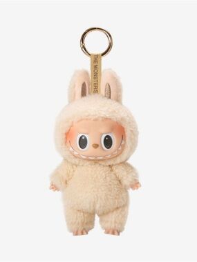 [SEALED] Pop Mart The Monsters Exiting Macaron Labubu Keychain - Soymilk